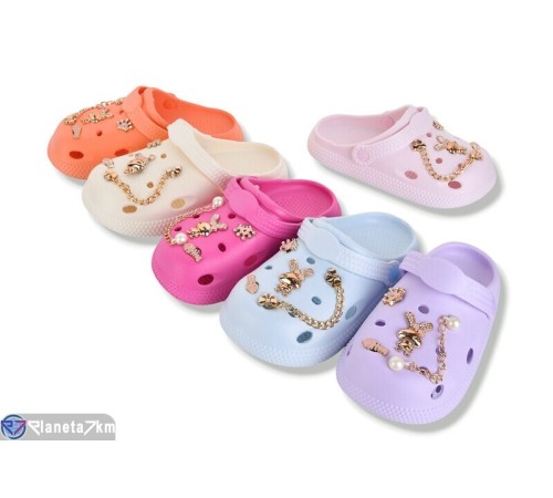 Кроки дитячі на літо (12 пар р.30-35) мікс  "Melinda"