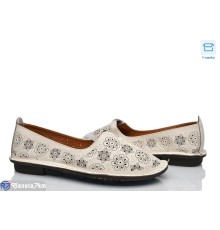 Туфлі жіночі на літо (6 пар р.41-43) бежевий  "DiRama"