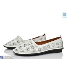 Туфлі жіночі на літо (6 пар р.41-43) білий  "DiRama"