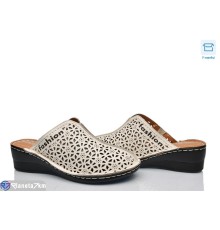 Шлепки жіночі на літо (8 пар р.36-41) бежевий  "DiRama"