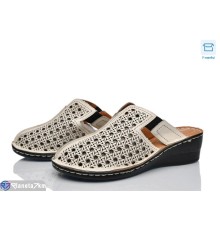 Шлепки жіночі на літо (8 пар р.36-41) бежевий  "DiRama"