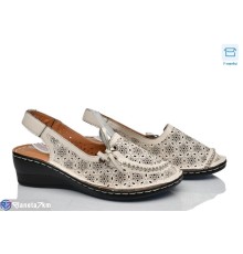 Босоніжки жіночі на літо (8 пар р.36-41) бежевий  "DiRama"