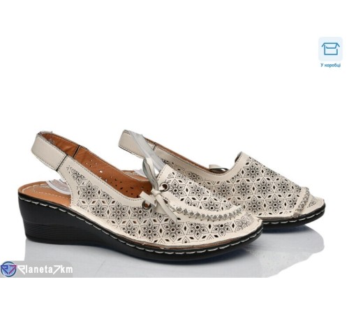 Босоніжки жіночі на літо (8 пар р.36-41) бежевий  "DiRama"