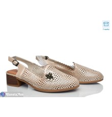 Туфлі жіночі на літо (8 пар р.36-41) бежевий  "DiRama"