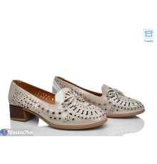 Туфлі жіночі на літо (8 пар р.36-41) бежевий  "DiRama"