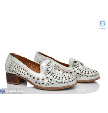 Туфлі жіночі на літо (8 пар р.36-41) білий  "DiRama"