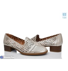 Туфлі жіночі на літо (8 пар р.36-41) бежевий  "DiRama"