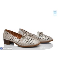 Туфлі жіночі на літо (8 пар р.36-41) бежевий  "DiRama"