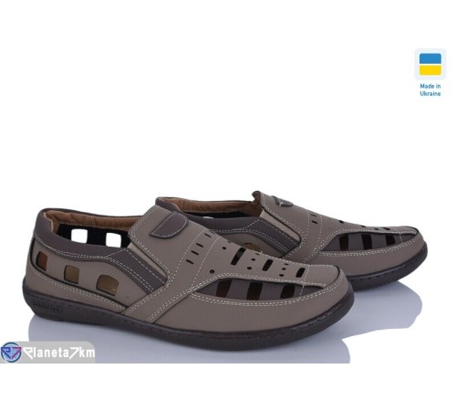 Туфлі чоловічі на літо (8 пар р.40-45) бежевий  "OLLA"