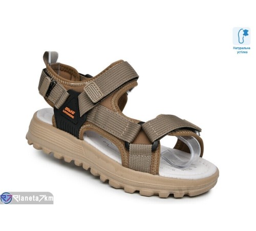 Сандалі дитячі на літо (8 пар р.33-38) коричневий  "TOMMY"