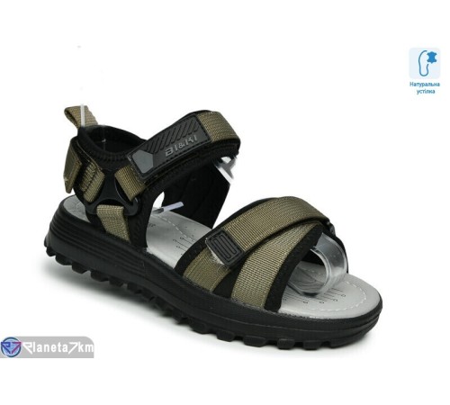 Сандалі дитячі на літо (8 пар р.33-38) зелений  "TOMMY"