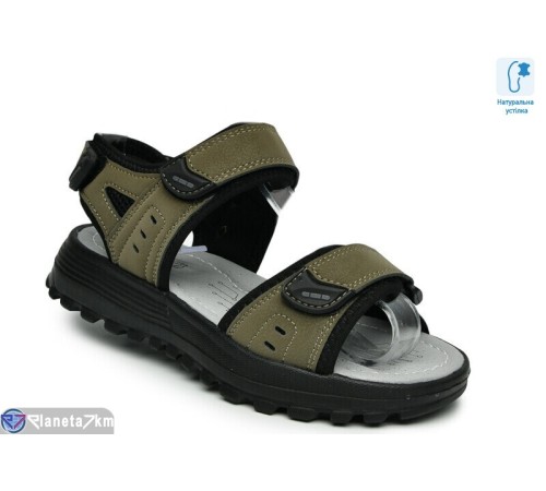 Сандалі дитячі на літо (8 пар р.33-38) зелений  "TOMMY"