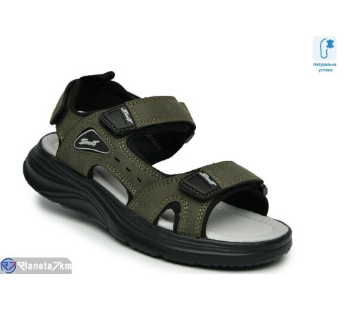 Сандалі дитячі на літо (8 пар р.33-38) зелений  "TOMMY"