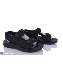 Сандалі чоловічі на літо (8 пар р.40-45) чорний  "SAB"