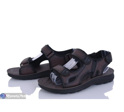 Сандалі чоловічі на літо (8 пар р.40-45) коричневий  "SAB"