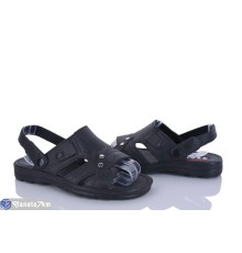 Сандалі чоловічі на літо (8 пар р.40-45) чорний  "SAB"