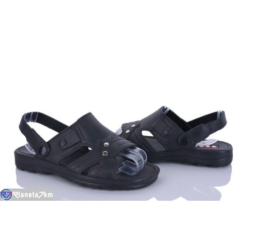 Сандалі чоловічі на літо (8 пар р.40-45) чорний  "SAB"