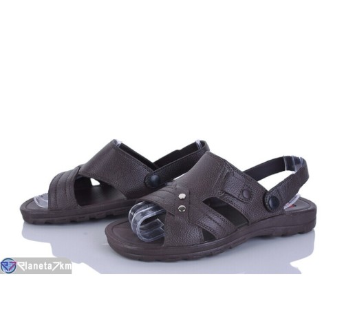 Сандалі чоловічі на літо (8 пар р.40-45) коричневий  "SAB"