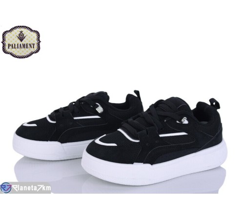 Дитячі кеди на весну/осінь (8 пар р.32-37) чорний  "PALIAMENT"