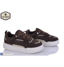 Дитячі кеди на весну/осінь (8 пар р.32-37) коричневий  "PALIAMENT"