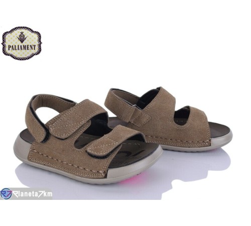Сандалі дитячі на літо (8 пар р.26-31) хакі  "PALIAMENT"