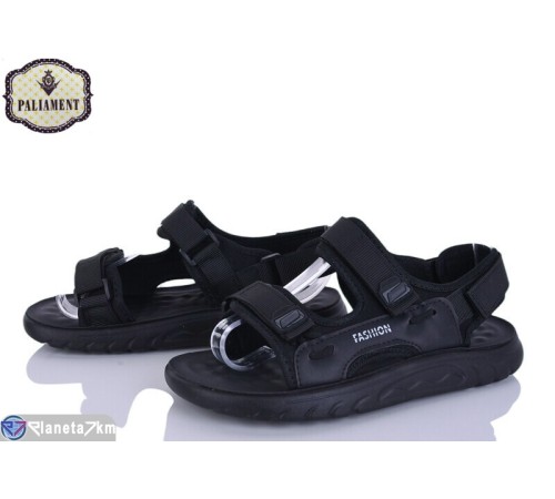 Сандалі дитячі на літо (8 пар р.36-41) чорний  "PALIAMENT"