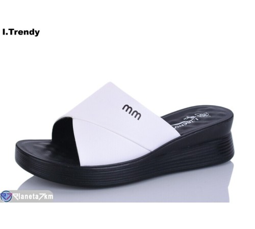 Шлепки жіночі на літо (8 пар р.36-41) білий  "Trendy"