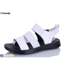 Босоніжки жіночі на літо (8 пар р.36-41) білий  "Trendy"