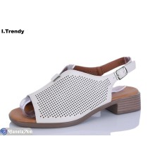 Босоніжки жіночі на літо (8 пар р.37-42) бежевий  "Trendy"