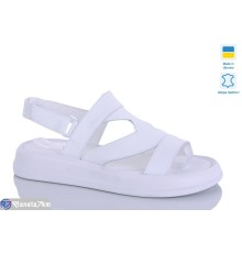 Босоніжки жіночі на літо (6 пар р.37-41) білий  "LIKA"