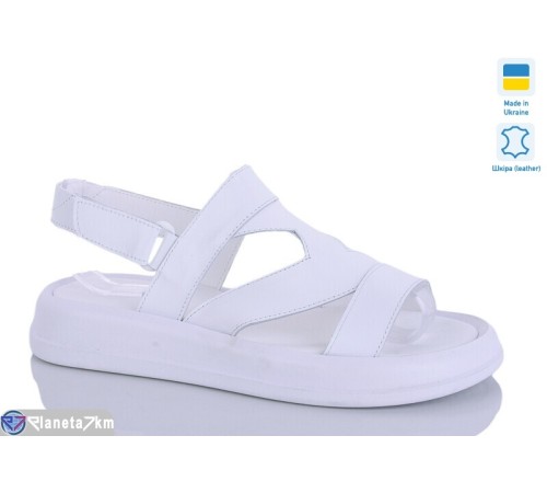 Босоніжки жіночі на літо (6 пар р.37-41) білий  "LIKA"