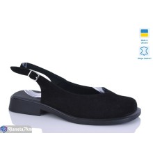 Босоніжки жіночі на літо (6 пар р.37-41) чорний  "LIKA"