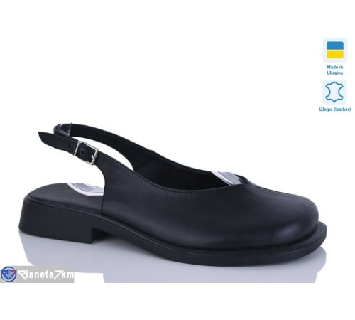 Туфлі жіночі на літо (6 пар р.37-42) чорний  "LIKA"