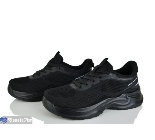 Кросівки чоловічі на весну/осінь (8 пар р.40-45) чорний  "KULIBABA"