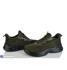 Кросівки чоловічі на весну/осінь (8 пар р.40-45) зелений  "KULIBABA"