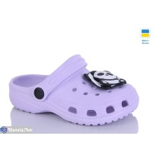 Кроки дитячі на літо (6 пар р.24-29) фіолетовий  "INPIRE"