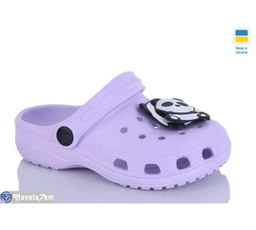 Кроки дитячі на літо (6 пар р.24-29) фіолетовий  "INPIRE"