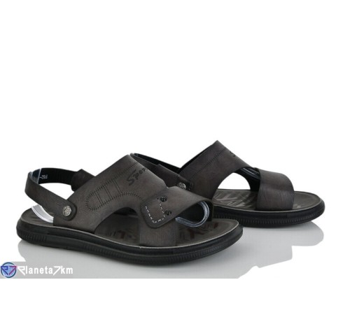 Сандалі чоловічі на літо (8 пар р.40-45) сірий  "SAB"