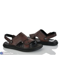 Сандалі чоловічі на літо (8 пар р.40-45) коричневий  "SAB"