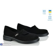 Туфлі жіночі на весну/осінь (6 пар р.36-40) чорний  "Linda"