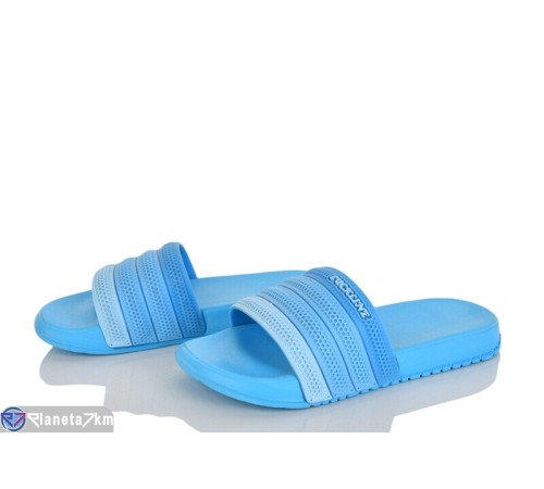 Шлепки дитячі на літо (12 пар р.30-35) блакитний  "Laifakids"