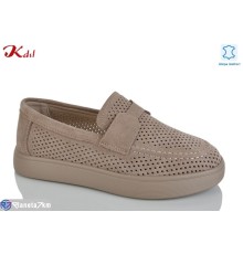 Туфлі жіночі на літо (8 пар р.36-41) коричневий  "Jiulai-Kadisalun"