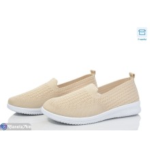 Сліпони жіночі на літо (8 пар р.36-41) бежевий  "HoRIK"