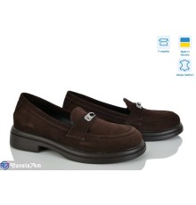 Туфлі жіночі на весну/осінь (6 пар р.36-40) коричневий  "Linda"