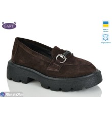 Туфлі жіночі на весну/осінь (6 пар р.36-40) коричневий  "Garti"