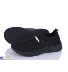 Дитячі кросівки на літо (8 пар р.31-38) чорний  "Gama"