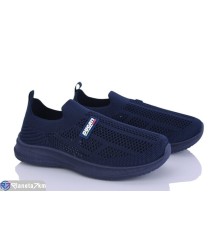 Дитячі кросівки на літо (8 пар р.31-38) синій  "Gama"