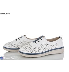 Туфлі жіночі на літо (8 пар р.37-42) білий  "DIANA"