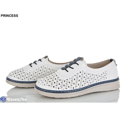 Туфлі жіночі на літо (8 пар р.37-42) білий  "DIANA"