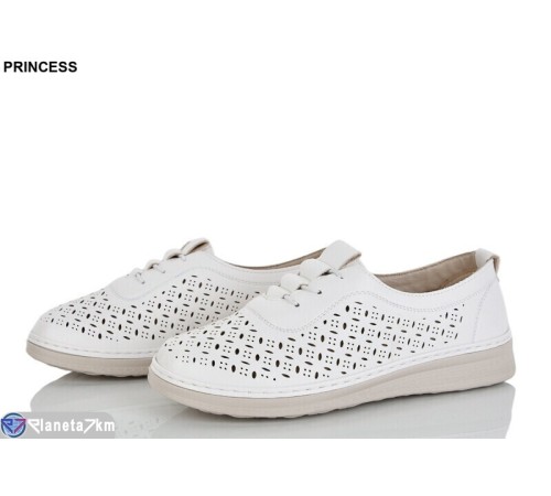 Туфлі жіночі на літо (8 пар р.37-42) білий  "DIANA"